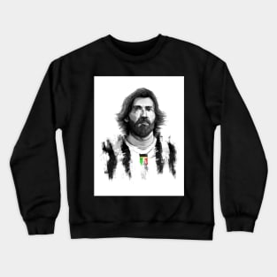 Andrea Pirlo Juve Serie A Football Artwork Crewneck Sweatshirt